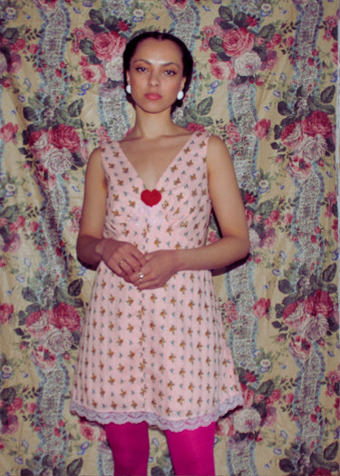 Geometrix 1970s Festival Upcycled Dress