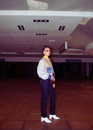 Upholstery Upcycled x Denim Jacket