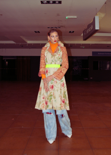 Vintage Upholstery x Remnant Longline Coat