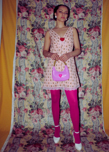Geometrix 1970s Festival Upcycled Dress