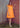 Orange Celia Babydoll Dress