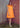 Orange Celia Babydoll Dress
