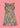 Green Printed Tapestry Mini Mod Dress