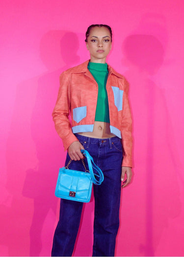 Design 1970s Cropped Jacket