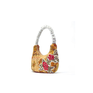 Upcycled Vegan Tapestry Bag