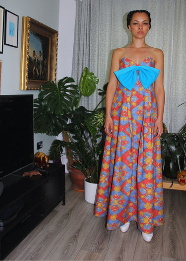 Party Maxi Pleated Dress