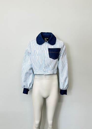 Aztec Upholstery x Denim Jacket