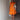 Orange Celia Babydoll Dress