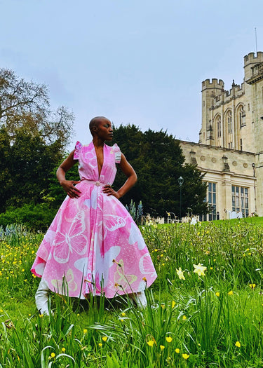 Design Dipped Hem Dress