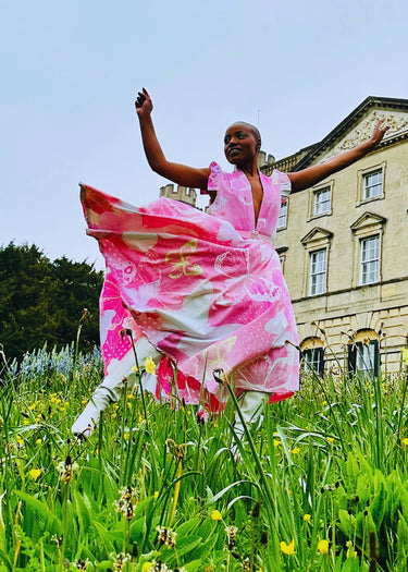 Design Dipped Hem Dress