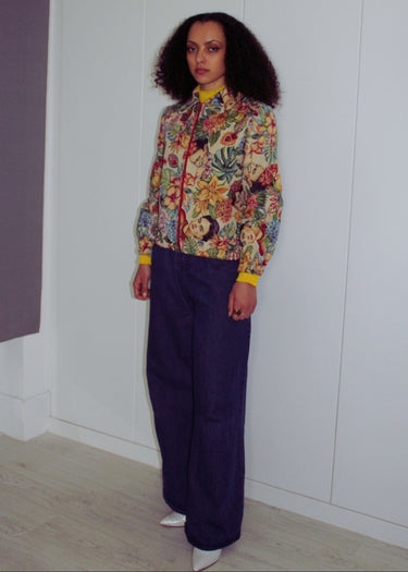 Frida Tapestry Casual Statement Jacket