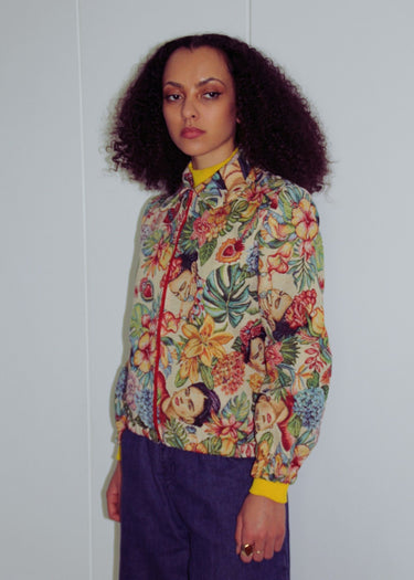 Frida Tapestry Casual Statement Jacket