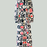 70's inspired Maxi Shirt Dress