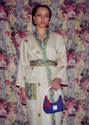 1970's Style Japanese Vintage Kimono TALL