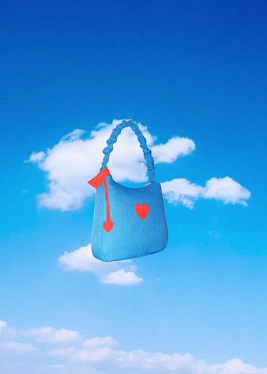 Blue Upholstery Bag