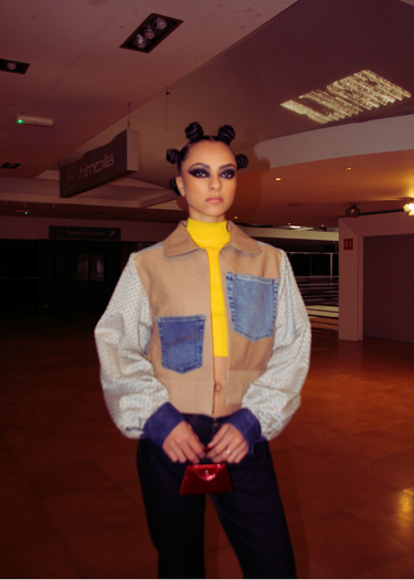 Upholstery Upcycled x Denim Jacket