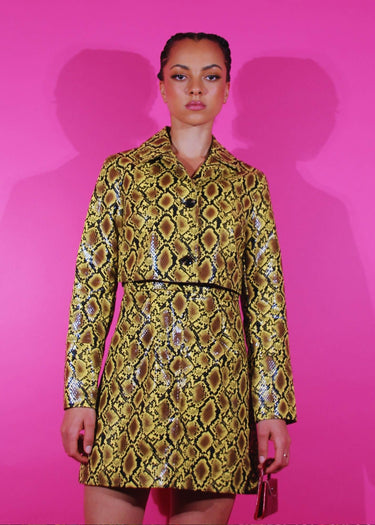 Design Cropped Waist Jacket